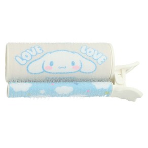 뷰티홈 산리오 시나모롤 러브 뿌리볼륨 헤어집게, 아이보리 + 화이트, 1개
