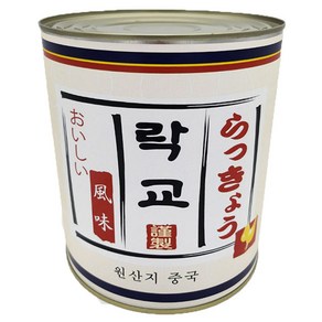 토호식품 락교 캔, 3kg, 1개