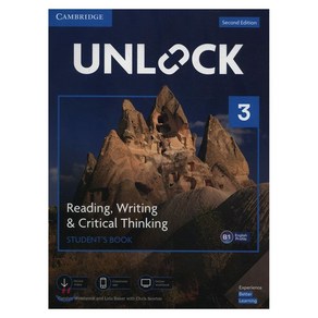 Unlock 2/e RW SB 3, Cambidge Univesity Pess, Unlock Level 3 Reading, Wit.., Lida Bake, Caolyn Westboo..