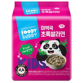 푸디버디 미역국 초록쌀라면 4p