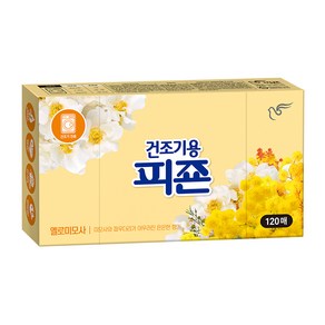 피죤 건조기용 시트 섬유유연제 옐로미모사 본품