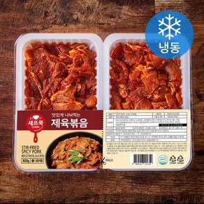 셰프쿡 맛있게 나눠먹는 제육볶음 (냉동), 800g, 1개