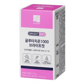 뉴칸 글루타치온 1000 브라이트핏 90p, 90정, 1개, 72g