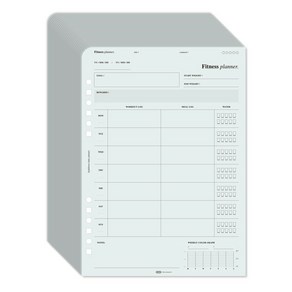 플레픽 업다운 인덱스 플래너 피트니스, A5(15 x 21 cm), 1개입, 1개