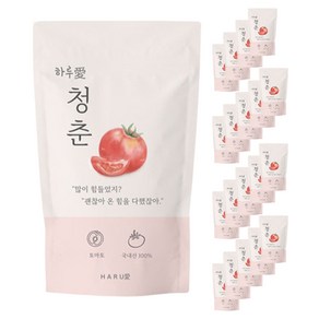 갈아만든 완숙 원액 토마토즙 20p, 2.2L, 1개