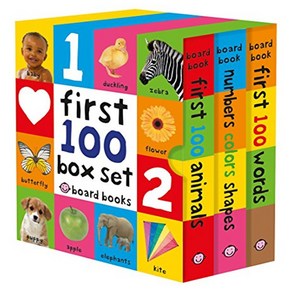 First 100 Board Book Box Set