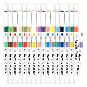 영아트 데코 드로잉 아크릴 마카펜 세트, 48색, 1개