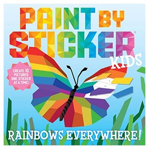 Paint by Sticke Kids : Rainbows Eveywhee!, Wokman Publishing