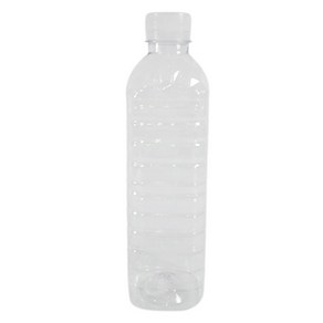 생수 용기 사각 페트병 500ml 72p + 흰색 캡 30cm 72p 세트, 1세트