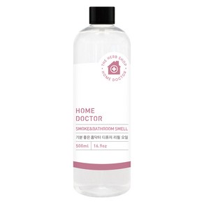 홈닥터 담배냄새&욕실냄새 디퓨저 리필오일, 복숭아 + 유칼립투스, 500ml, 1개