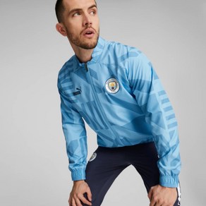 [PUMA]푸마_남성용_멘체스터 시티 프리매치 자켓_MCFC FREE MATCH JAKET_블루_76778010