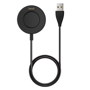 스페이스쉴드 충전 케이블 라운드형 USB-A타입 1m, 블랙, 1개