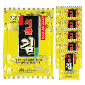 시골 시골김 전장김 골드 프리미엄, 60g, 10개