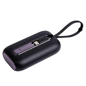 스마텍 PD20 고속충전 2in1케이블 보조배터리 10000mAh C타입 8핀, STPB-MB10000(블랙), 블랙 + 다크퍼플, 블랙(STPB-MB10000)