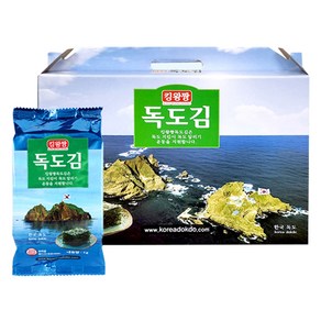 독도김 킹왕짱 도시락김 4g x 20p 선물세트, 1세트, 80g