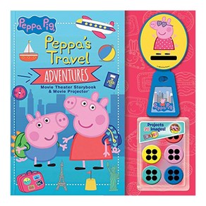 Peppa Pig : Peppa's Travel Adventures Storybook & Movie Projector