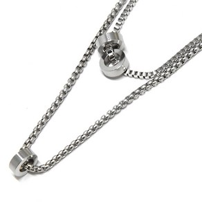 스칼렛또블랙 남성용 Zeo One Layeed Necklace 목걸이 BEY201