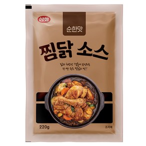 삼화식품 순한맛 찜닭 소스