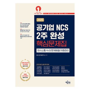 2025 공기업 NCS 2주 완성 핵심문제집