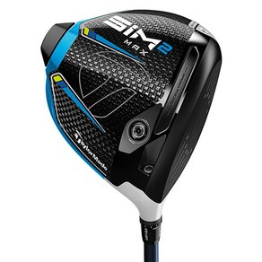 테일러메이드 남성용 드라이버 왼손용 SIM2 MAX 116.2cm, S, 10.5도