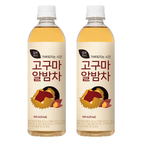 일화차시 고구마알밤차, 20개, 500ml