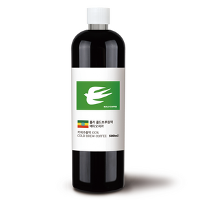 룰리커피 콜드브루 커피 원액 에티오피아, 500ml, 1개입, 1개