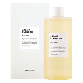 소소코 건강한 아로마 촉촉한 고보습 버가못 시더우드 바디워시 프레쉬버블, 1개, 350ml