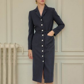 쥴리앤칼라 Calla99 Etoile Long Queen Tweed Dress