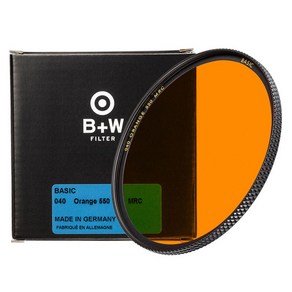 슈나이더크로이츠나흐 B+W BASIC MRC ORANGE 040 필터 39mm, 1개