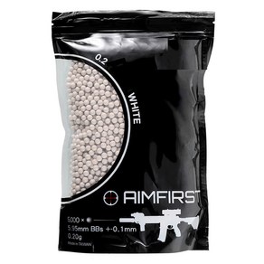 AIMFIRST BIO WHITE BB탄 바이오 화이트비비탄 0.2g 5000p