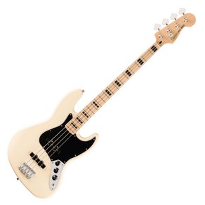 스콰이어 Affinity Active Jazz Bass MN BPG 베이스기타, Olympic White, 1개, 037-8703-505