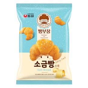 농심 빵부장 소금빵, 55g, 1개