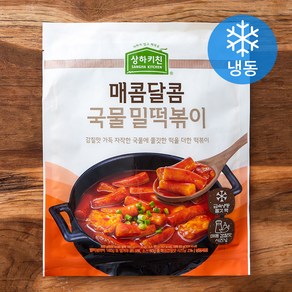 상하키친 매콤달콤 국물 밀떡볶이 (냉동), 320g, 1개