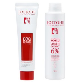 폴톤 BBQ 크림 150ml + 옥시던트 6% 산화제 150ml 세트