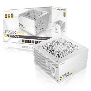 안텍 GSK 850W 80PLUS 골드 풀모듈러 ATX 3.1 화이트