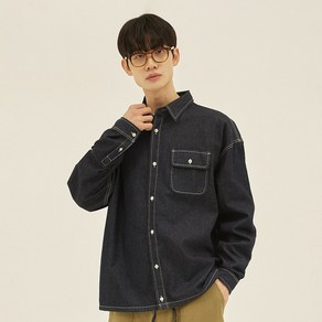 원더플레이스 꼬모노니즈 STRING DENIM SHIRT WN246SASHZ01