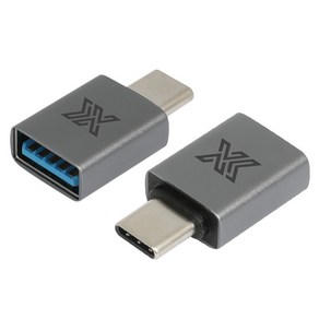 USB 3.1 Gen2 10Gbps A to C타입 OTG 변환 젠더, 2개, IX-U31AC-G2