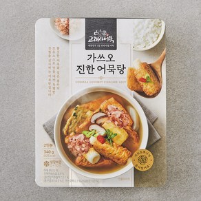 고래사어묵 가쓰오 진한 어묵탕, 340g, 1개