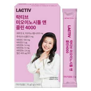 락티브 미오이노시톨 앤 콜린 4000 14p, 70g, 1개