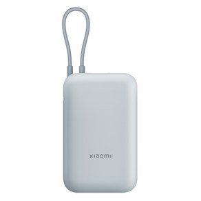 샤오미 22.5W 보조배터리 10000mah 멀티단자, 아이스 블루, P15ZM