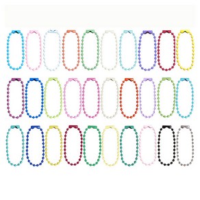 코히모 다용도 컬러 군번줄 볼체인 12cm 4W538, 랜덤발송, 300개