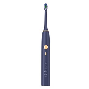 씨앤케어 무선 음파 전동칫솔 H600+, CP3002, 다크블루, 1개