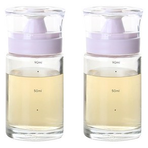 키텐실 시노글라스 비스포크 실리콘 오일병 S-Cap 라벤더, 2개, 100ml