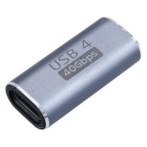 컴스마트 USB 4.0 C타입-C타입 FF 최대 40Gbps 젠더 TB708