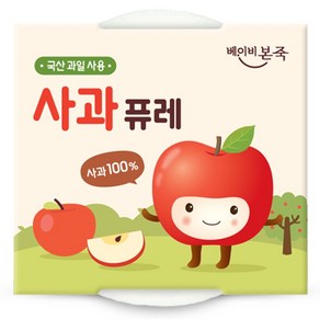 베이비본죽 과일퓨레 2p, 1개, 200g, 사과