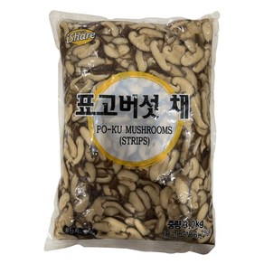 청은 표고버섯 채 파우치, 3kg, 1개