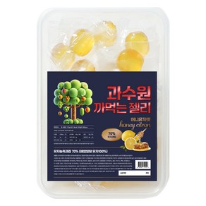 과수원 까먹는 젤리 허니유자맛 유자농축과즙 70%, 170g, 1개