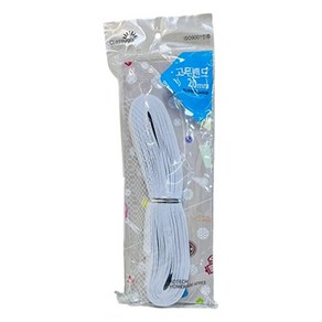 클래시굿 코텍스 고무줄밴드 20mm, 화이트, 1개