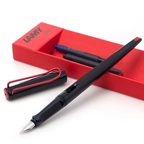 LAMY 조이 만년필 세트, 캘리용1.1mm, 검정