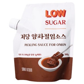 스마트키친 저당 양파절임소스, 1개, 300g